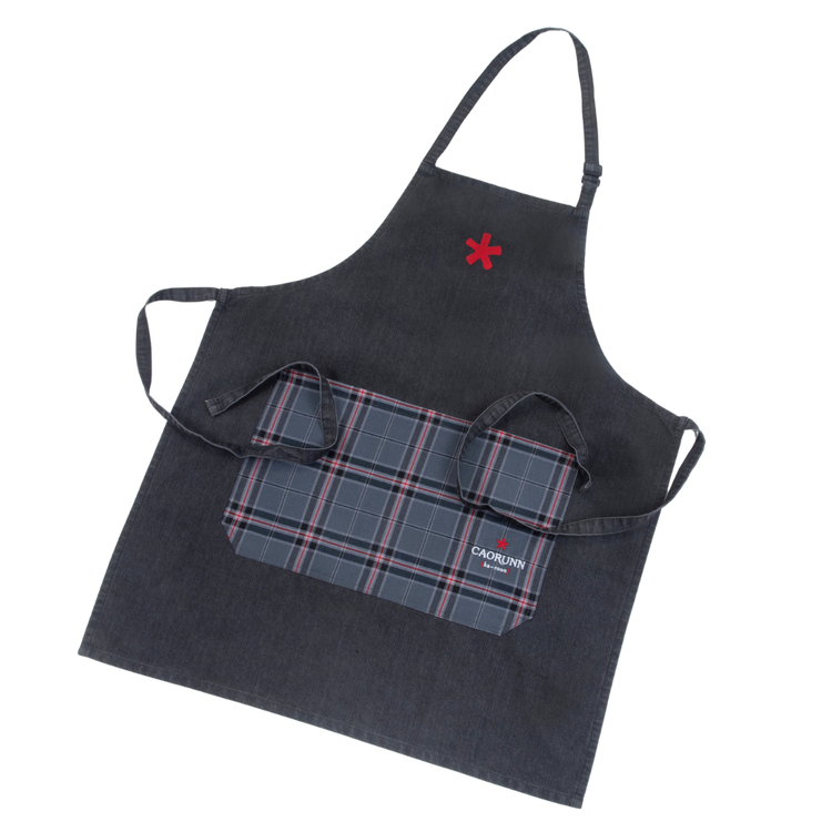 Caorunn Denim & Tartan Apron