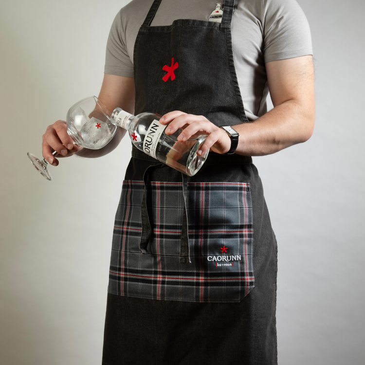 Caorunn Denim & Tartan Apron