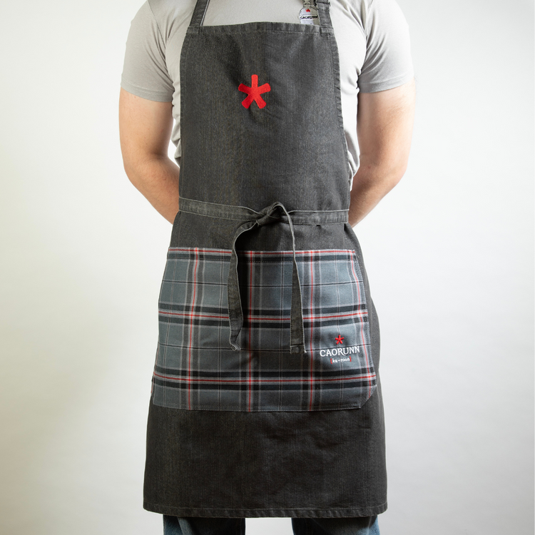 Caorunn Denim & Tartan Apron