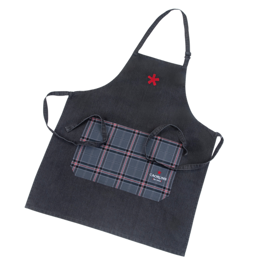 Caorunn Denim & Tartan Apron